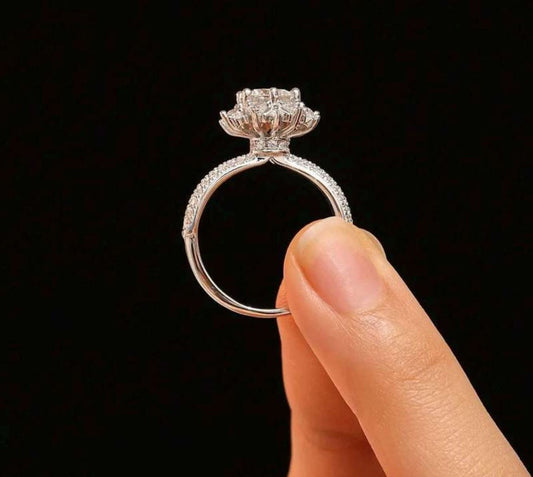 The Perfect "Yes": Custom Moissanite Engagement Rings (IceBoyDC)